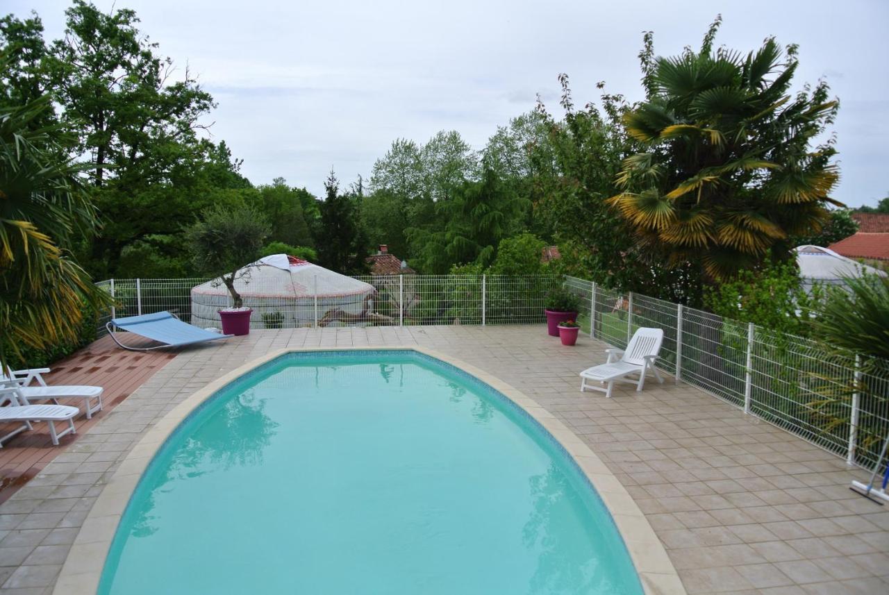 Yourtes Du Bocage Bazoges-en-Pareds Luaran gambar