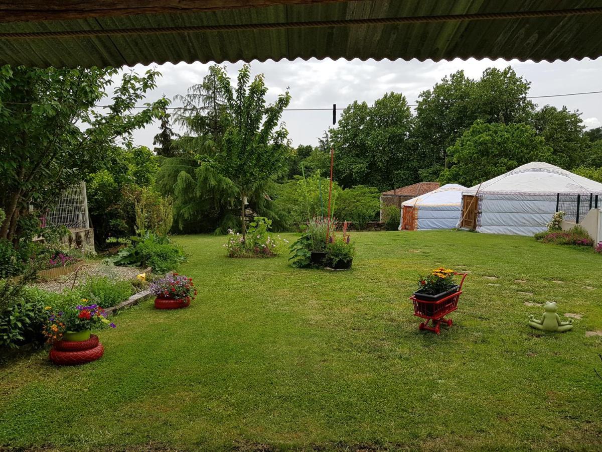 Yourtes Du Bocage Bazoges-en-Pareds Luaran gambar